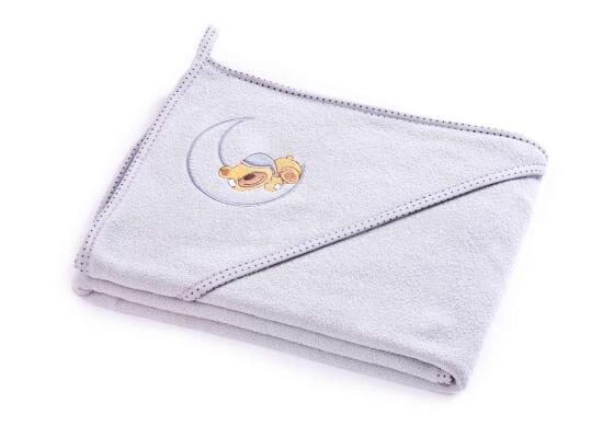 Sensillo Art.4160 Детское хлопковое полотенце с капюшоном 100x100