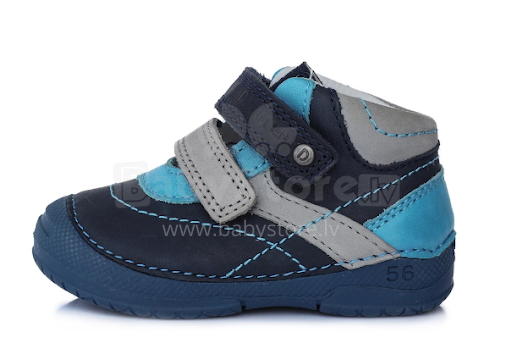 D.D.Step (DDStep) Art.038-254 Blue Экстра удобные и легкие  ботиночки для мальчика (20-24)