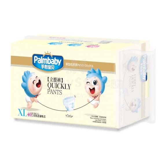 PalmBaby Standart Art.121182 Aluspüksid, XL suurus 12+ kg, 40 tk.