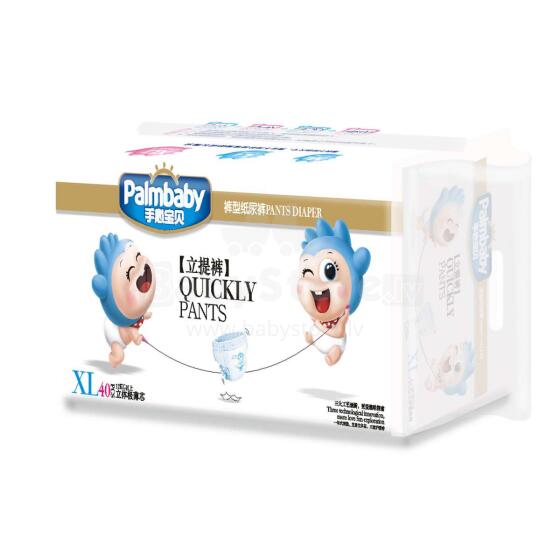 PalmBaby Premium Art.121191 Aluspüksid, XL suurus 12+ kg, 40 tk.