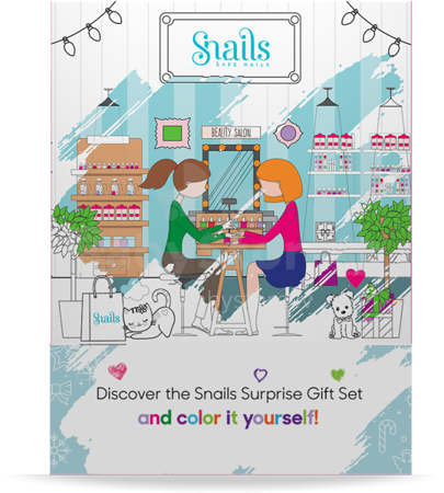 Snails Gift Box  Art.121240  Рождественский календарь Набор для юной модницы