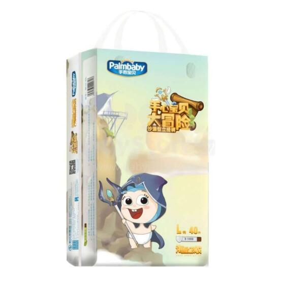 PalmBaby Magic Art.121241 Aluspüksid, L suurus 9-14kg, 40 tk.