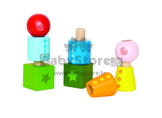 HAPE Klucīši Twist & Turnables, E0416