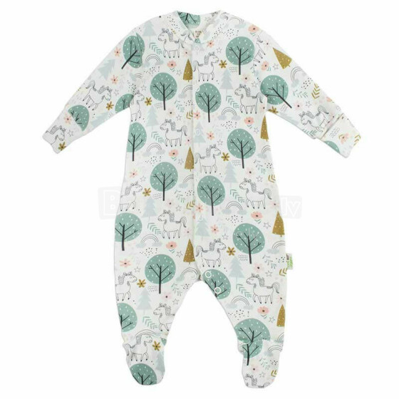 Bio Baby Sleepsuit Art.97221453  100% orgaaniline puuvill beebi jumpsuit