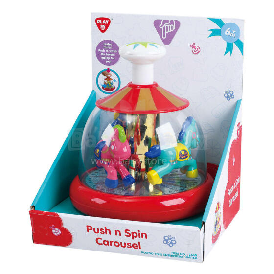 PLAYGO INFANT&TODDLER Rotējošais karuselis, 2480