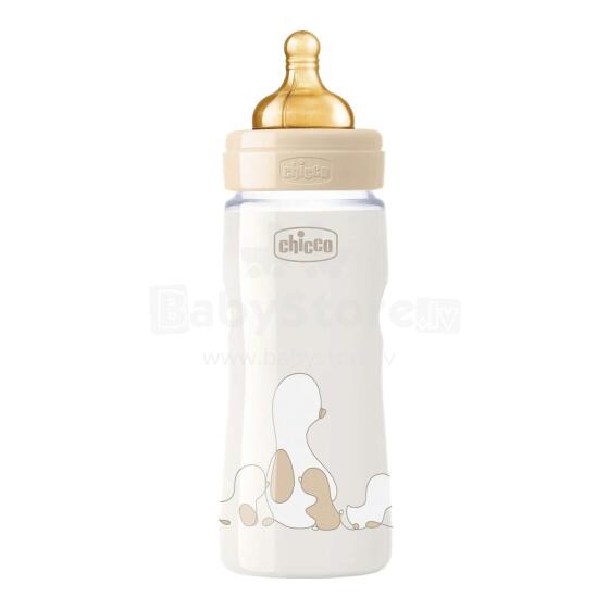 Chicco Original Touch Anticolic Baby Bottle Art.129087 Lateks lutipudel 330 ml