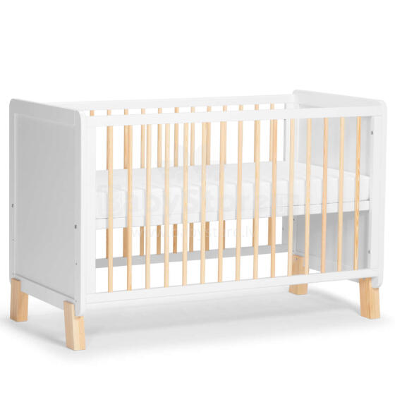 Kinder Kraft Nico  Art.KFNICO0MWHT0000 White  võrevoodi 120x60cm