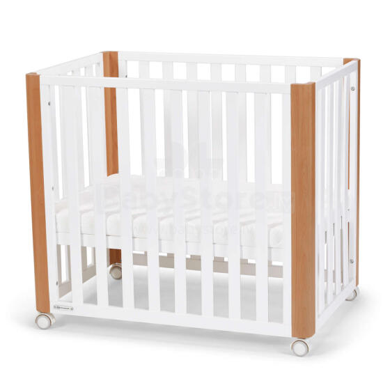 Kinder Kraft Koya Art.KFKOYA00WHT0000 White  võrevoodi 120x60cm