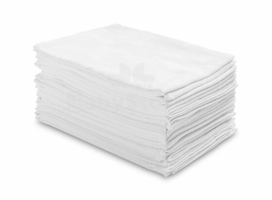 Sensillo Flannel Diapers Art.130853 White