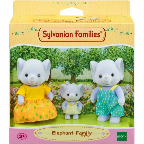 SYLVANIAN FAMILIES Ziloņu ģimene (3 figūras)