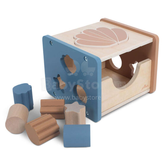 Little Dutch Shape Sorter  Art.4458  Puidust kujundite sorteerimine