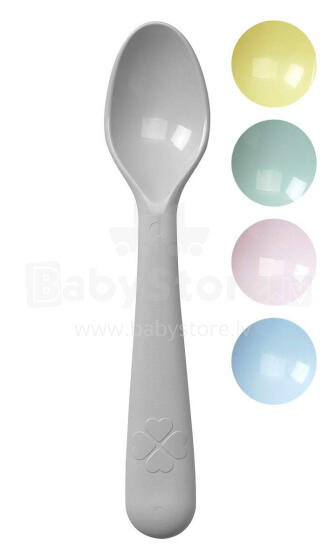 Made in Sweden Art.133711 Kids ergonomic spoon BPA free [colors in assortment] 16cm