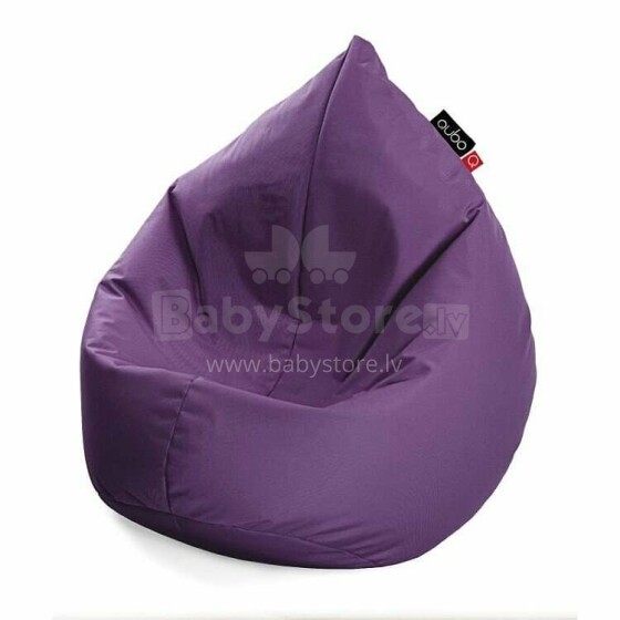 Qubo™ Drizzle Drop Plum POP FIT beanbag