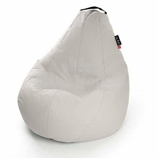 Qubo™ Comfort 120 Silver POP FIT beanbag