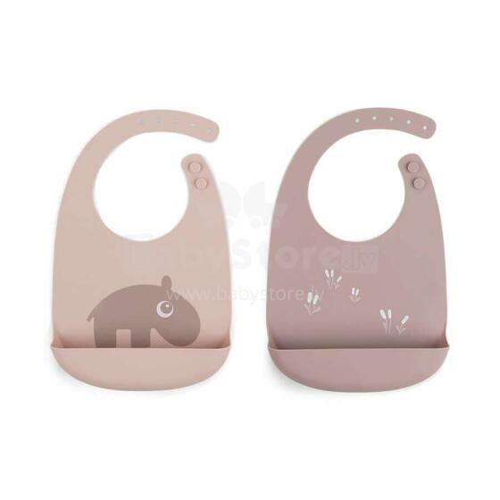Done by Deer слюнявчик 2-pack Ozzo Powder