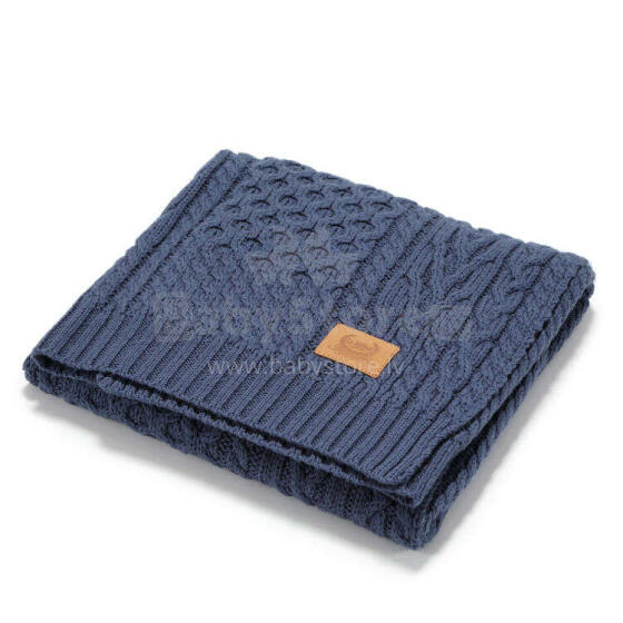 La Millou Merino Wool Blanket  Art.135505 Teksas   100% meriinovillast beebitekk, suurusega 85x85cm