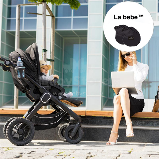 La bebe™ Wheel Cover S (18-25 cm) Art.135675 Black