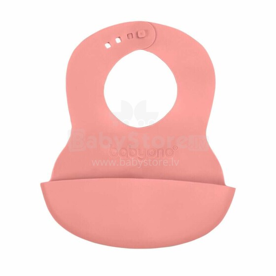 BabyOno Art.835/04 Pink Silikoonist rinnatask taskuga
