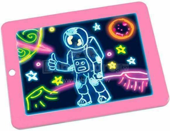 Kid Safety Magic Pad Deluxe Art.KP80558PIN  доска с подсветкой для рисования