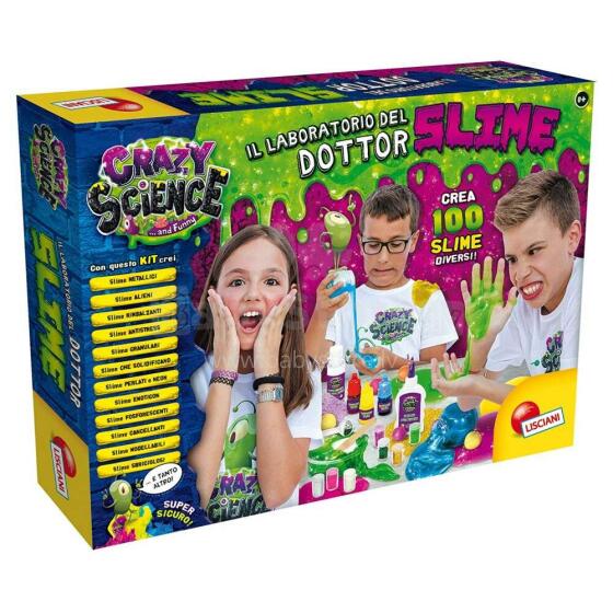 Lisciani Science Crazy Slime Art.EN68685 Творческий набор Слайм Лаборатория