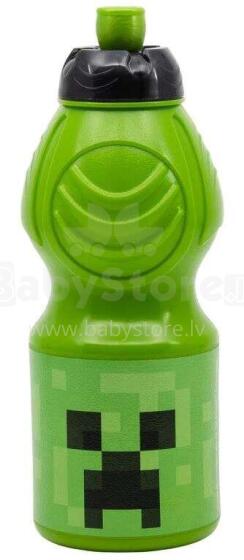MINECRAFT Plastikust spordiveepudel, 400 ml