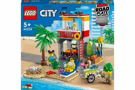 60328 LEGO® City Community Glābēju stacija pludmalē