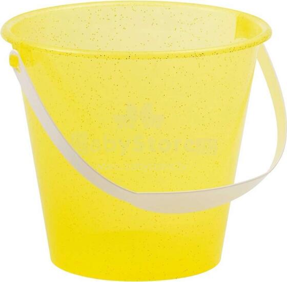 Ecoiffier Art.8/599S Glittery Summer Bucket 16 cm Spainītis