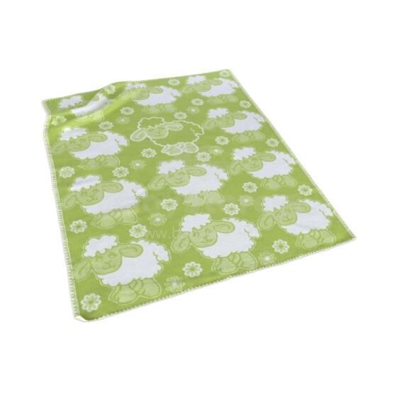 Kids Blanket Cotton  Art.G00009 Green