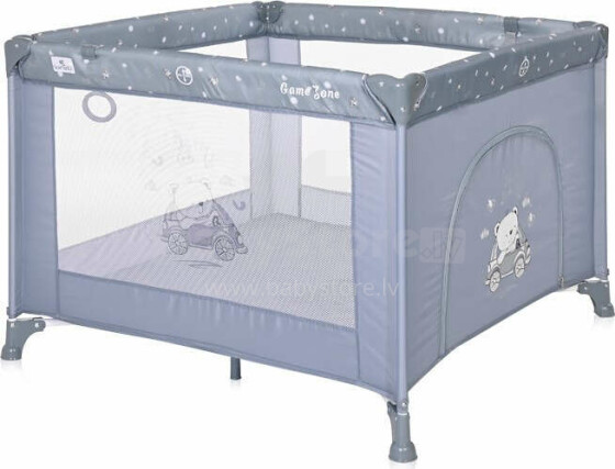 Lorelli Game Zone Art. 10080142154 Silver Blue Манеж-кровать для путешествий
