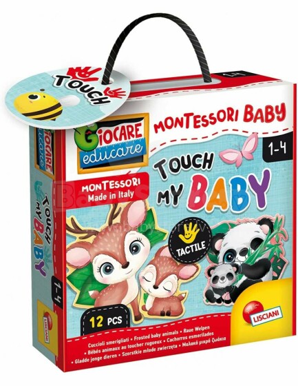 Lisciani Giochi Monstessori Baby Touch Art.92673