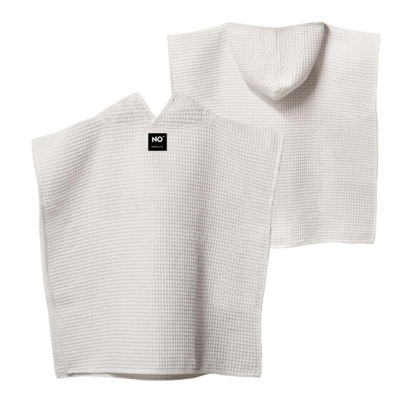 La Bebe™ NO Poncho Towel Art.141918 White 110x140 cm