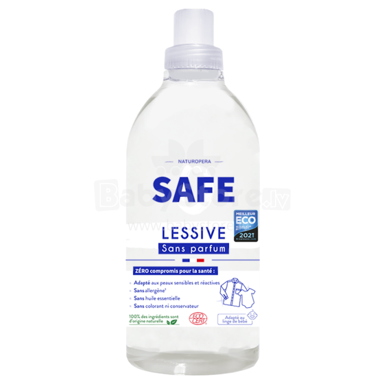 Safe Lessive Art.142339 Жидкое средство для стирки без запаха,1Л