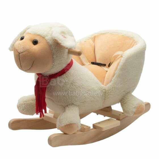Caretero Rocking Sheep Chair Art.142932 Мягкое кресло-качалка с поддержкой спинки