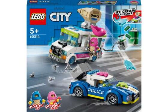 60314 LEGO® City Jäätiseauto politsei tagaajamine