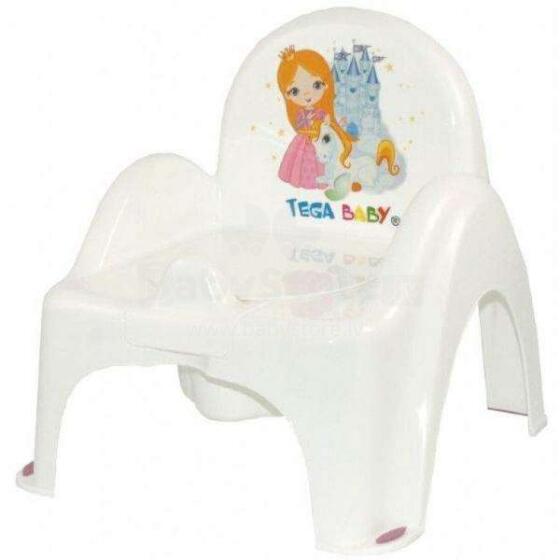 TegaBaby Potty Art.LP-007-103 Princess Eemaldatava kausiga beebipott