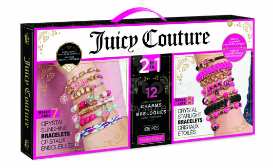 MAKE IT REAL Juicy Couture Mega rotaslietu komplekts divi vienā