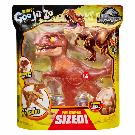 HEROES OF GOO JIT ZU Jurassic World Delux figurine - Supagoo T-Rex