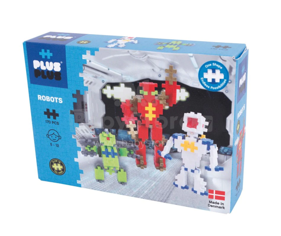 Plus Robots Art.3828 Konstruktor, 170tk.