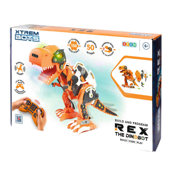 XTREM BOTS Rex Dino Bot