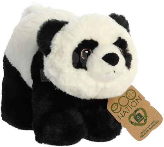 AURORA Eco Nation pehme mänguasi panda, 15 cm