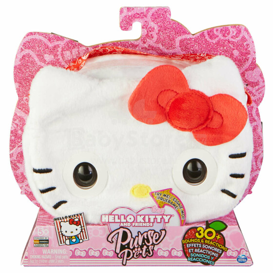 PURSE PETS Sanrio Interaktiivne kott Hello Kitty