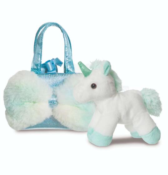 AURORA Fancy Pals pehme mänguasi Ükssarvik kandekotis, 20 cm
