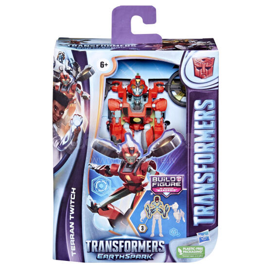 TRANSFORMERS Earthspark Mängufiguur Terran Deluxe, 12,7 cm