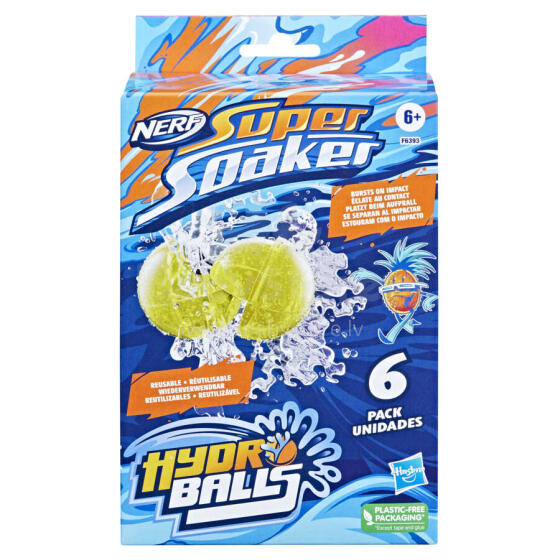 NERF SUPER SOAKER Veepallid, 6 tk