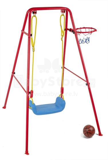 Bebe Basic Swing/Basketball Art.KX7936 Swing + Ball Basket on metal frame