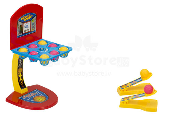 Ikonka Art.KX7590 Mini korvpalli arcade mäng 2 mängijat