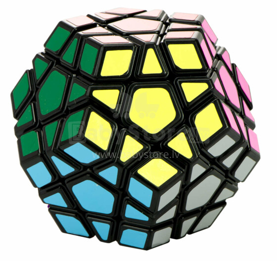 Ikonka Art.KX7598 Puzzle cube game MEGAMINX 6.7cm