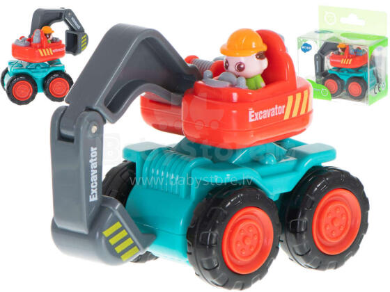 Ikonka Art.KX5589_4 Ehitusauto ekskavaator HOLA