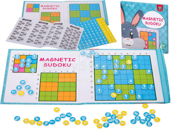 Ikonka Art.KX5311 Puzzle mäng magnetiline sudoku