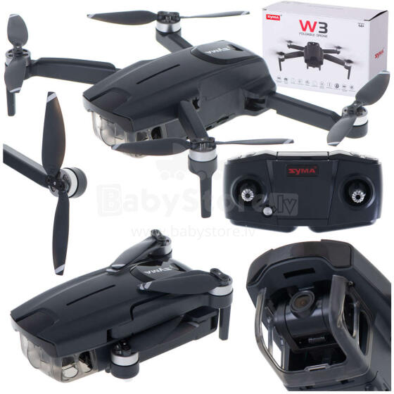 Ikonka Art.KX5043 Syma W3 2.4GHz 5G wifi RC droon EIS 4K kaamera